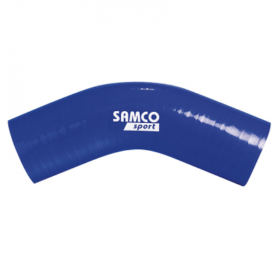 Samco Codo De Silicona 45 Grados - Largo 102mm - ø13mm - Azul